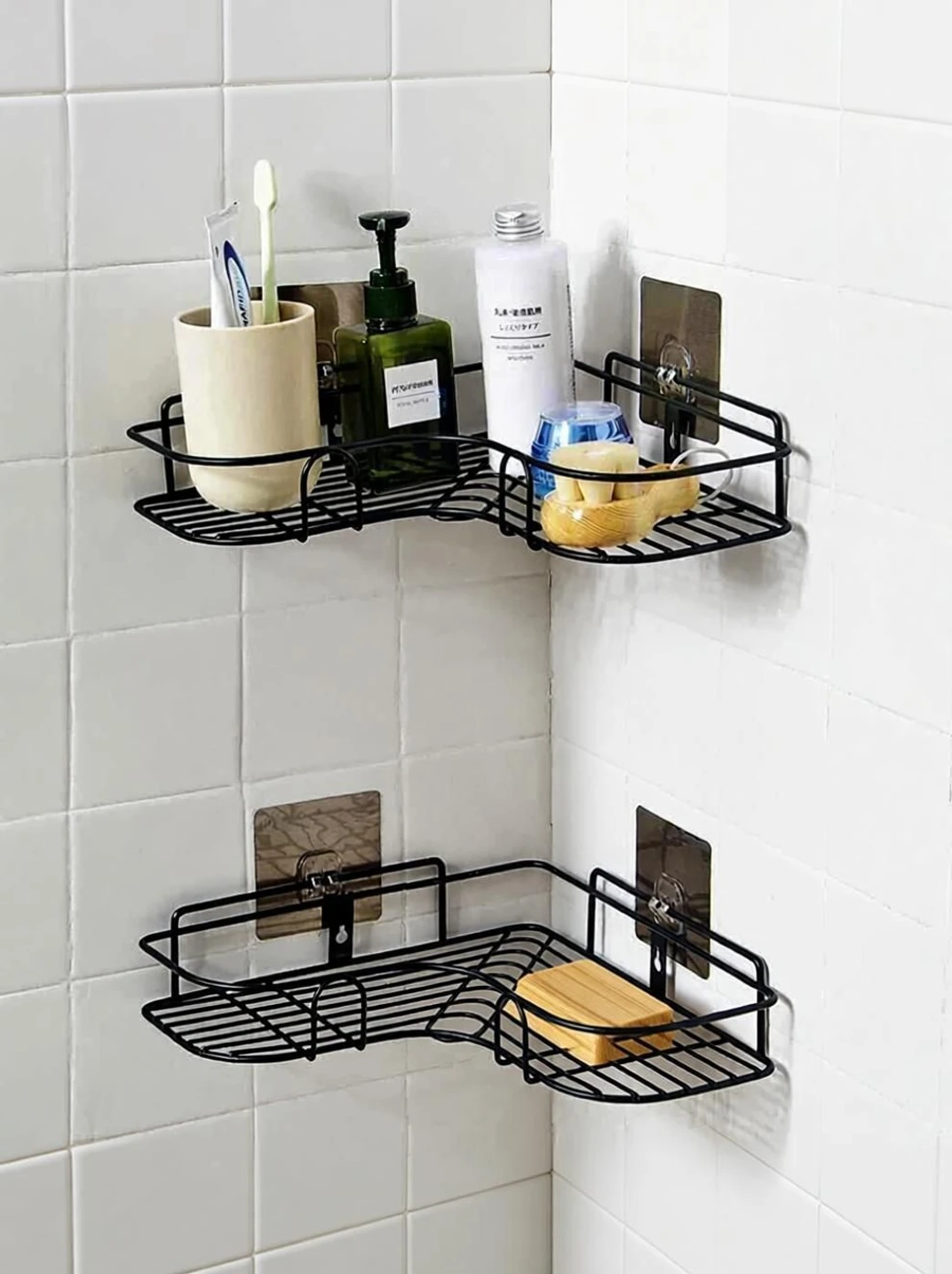 KYASO stainless steel corner shelf for bathroom Steel Wall Shelf