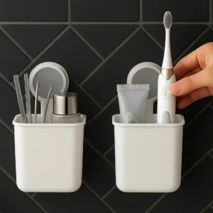 KYASO Toothbrush holder rack self